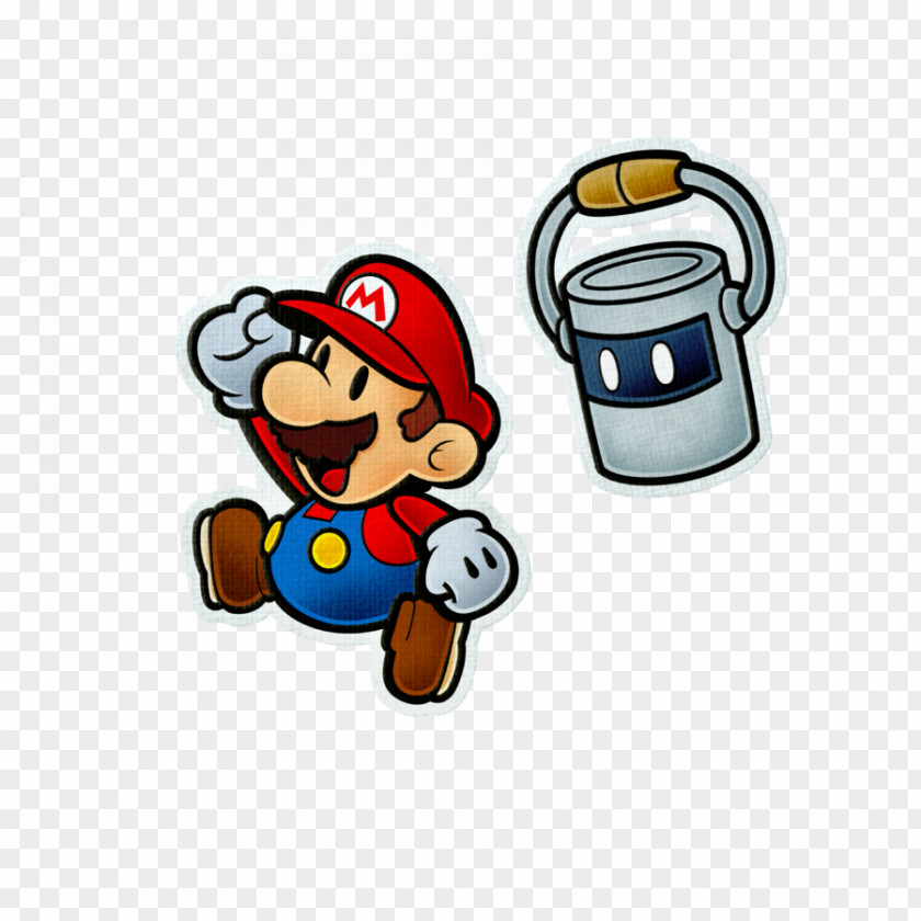 Mario Paper Mario: Color Splash Wii U Sticker Star PNG