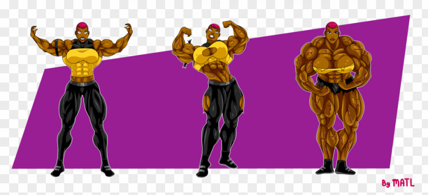 Muscle Growth Deviantart Hypertrophy Joint Female Max Gibson PNG