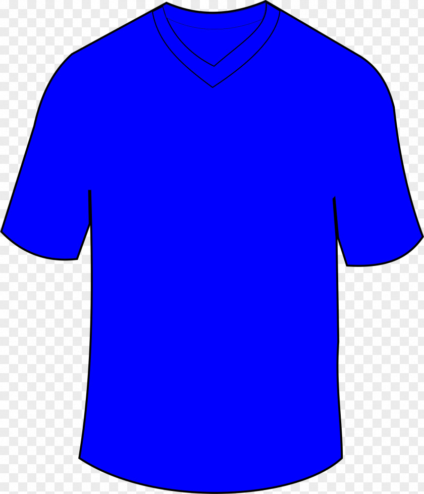 Camisa T-shirt Blue Jersey Clothing PNG