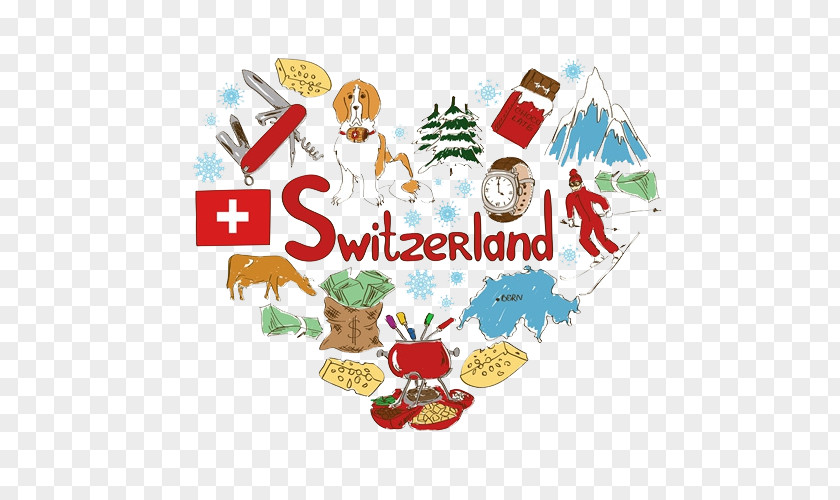 Cartoon Notes Switzerland Symbol Clip Art PNG