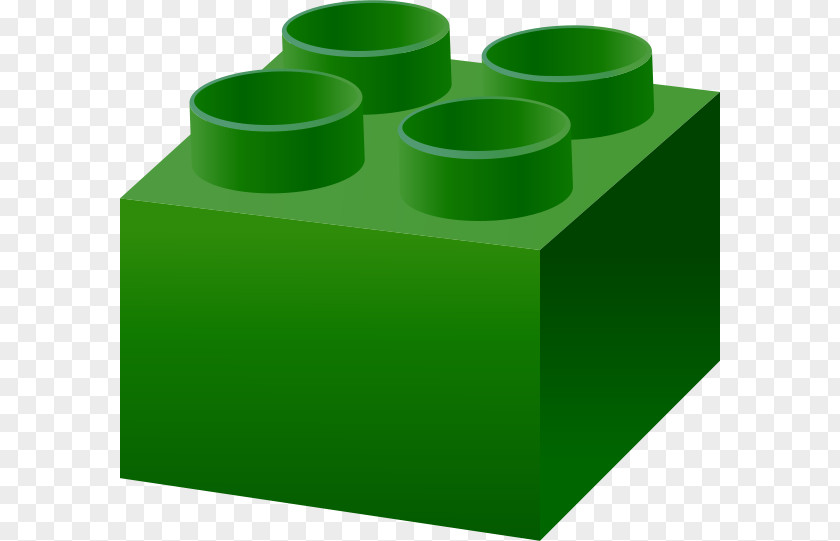 Green Vector Lego Digital Designer Toy Block Clip Art PNG