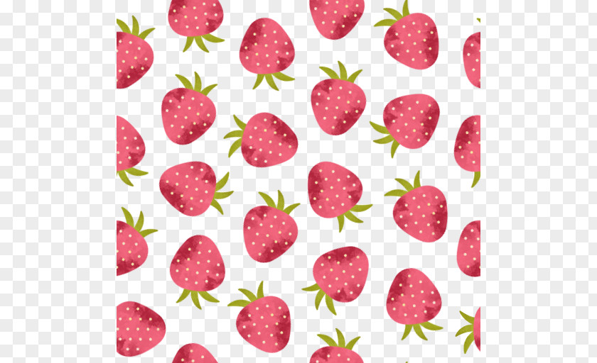 Strawberry Seamless Background Shading Ice Cream Milkshake Textile Fruit PNG