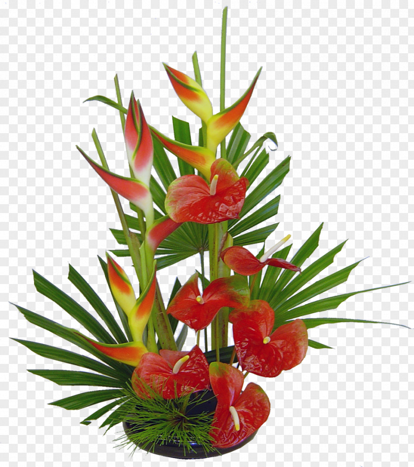 Artificial Flower Arranging Floral Background PNG