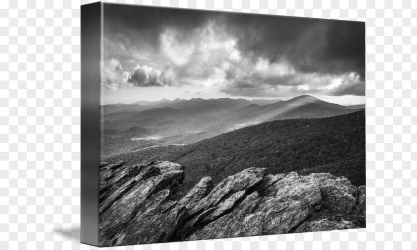 Grandfather Mountain, NC. Blue Ridge Parkway Fine Art Misty MountainBlue Mountains Rough Lookout PNG