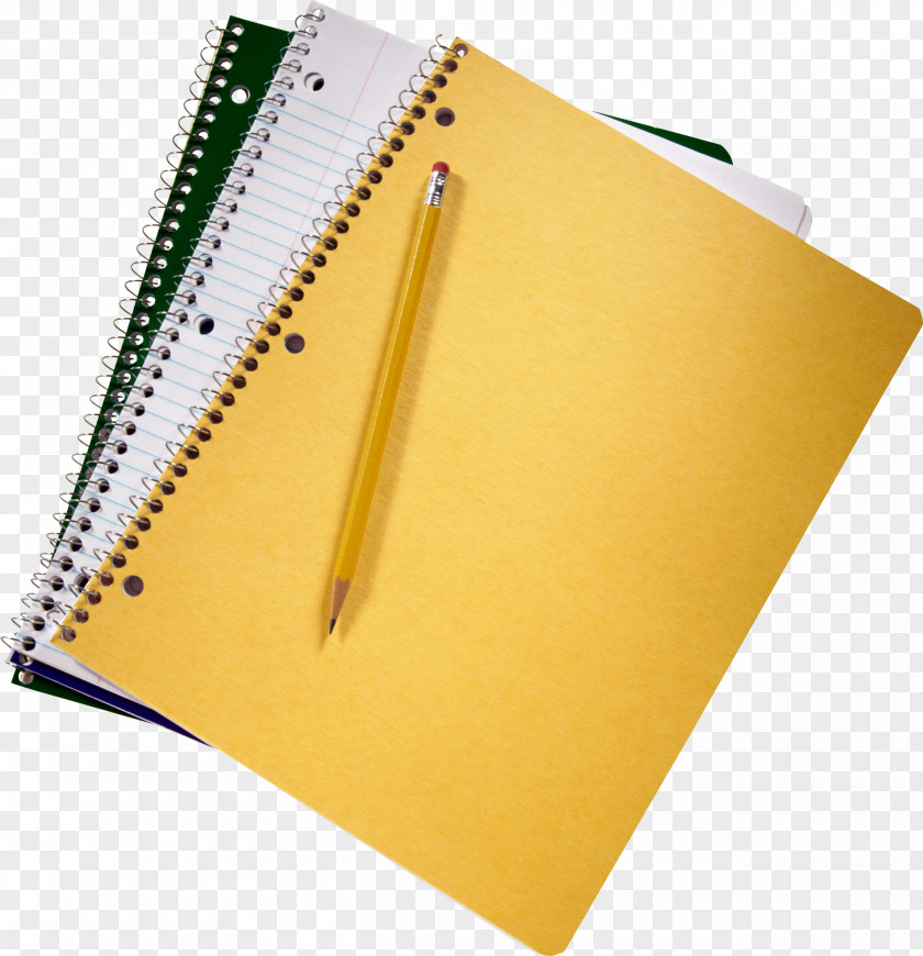 Notebook Pencil Diary PNG