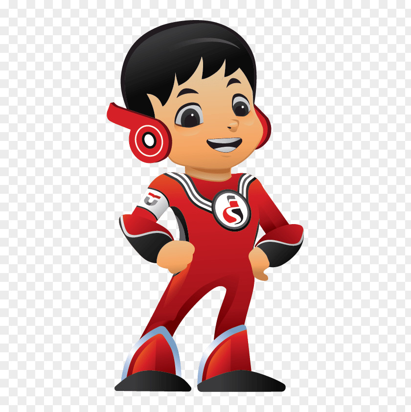 Telkom System Information Mascot Clip Art PNG