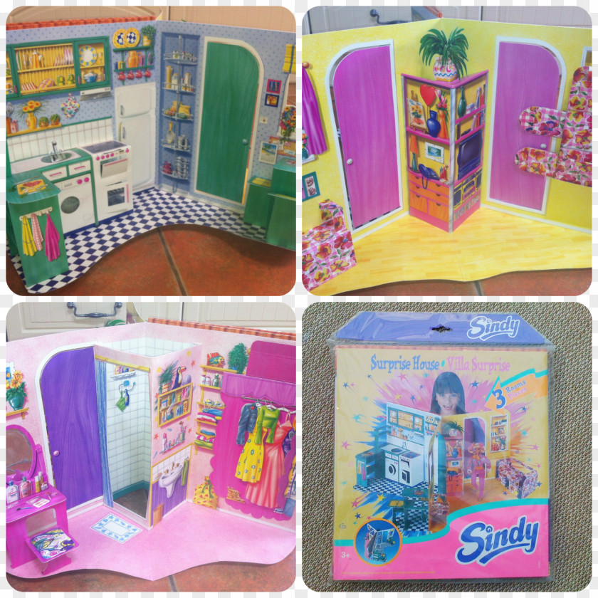 Toy Plastic Sindy House 1:6 Scale Modeling PNG