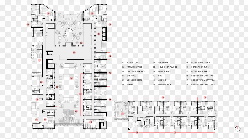 Building Floor Plan Great Room Open PNG