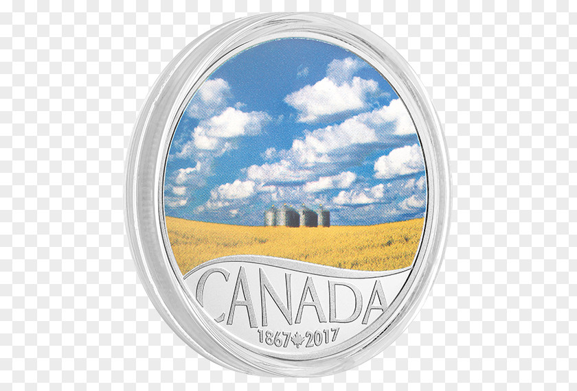 Canada 150th Anniversary Of Dollar Coin Silver PNG