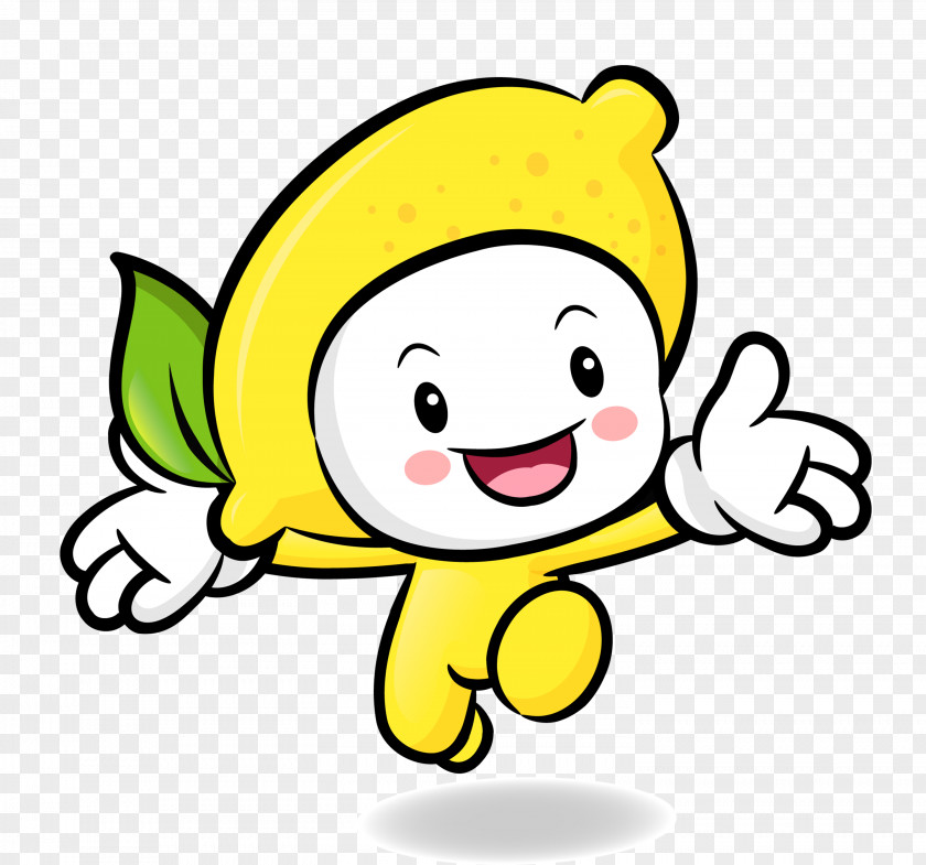 Cartoon Lemon Material Free To Pull The Fruit Illustration PNG