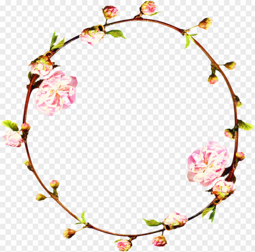 Hair Accessory Blossom Spring Background Frame PNG