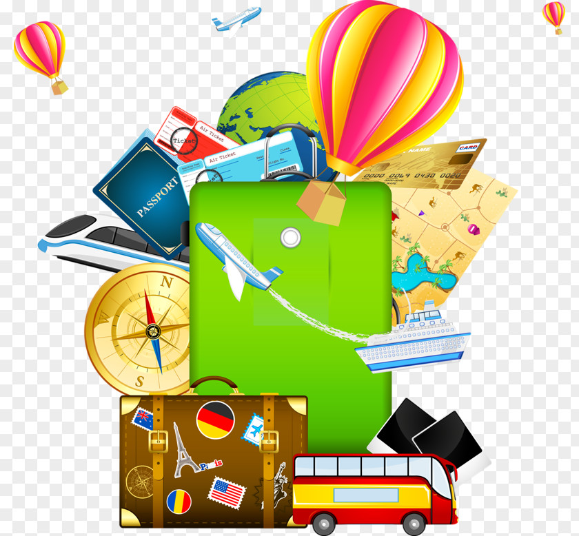 Hong Kong Landmark Travel Adventure Clip Art PNG