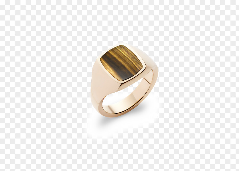 Ring Silver Colored Gold Signet PNG