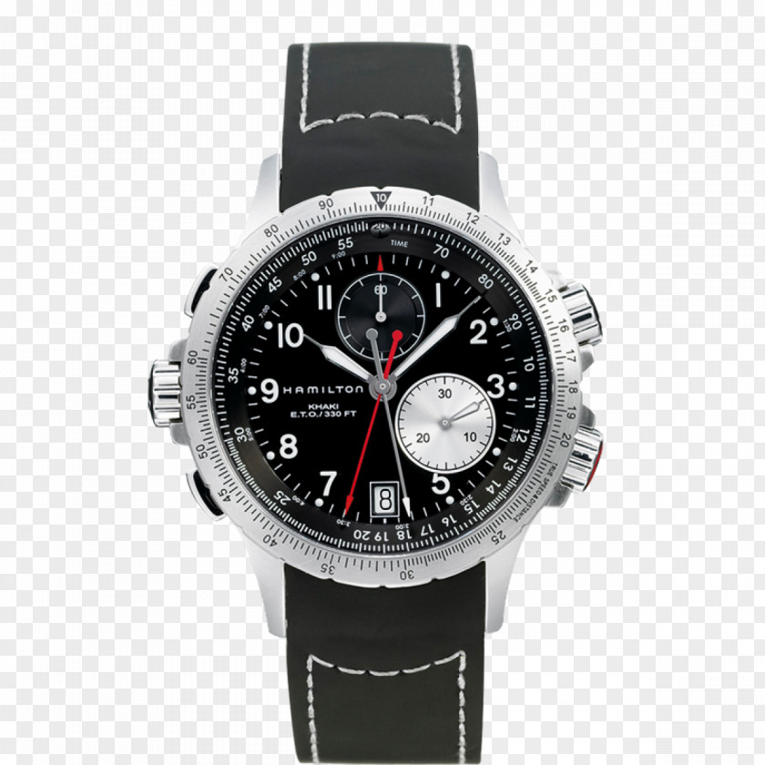 Watch Flyback Chronograph Hamilton Company Khaki King PNG