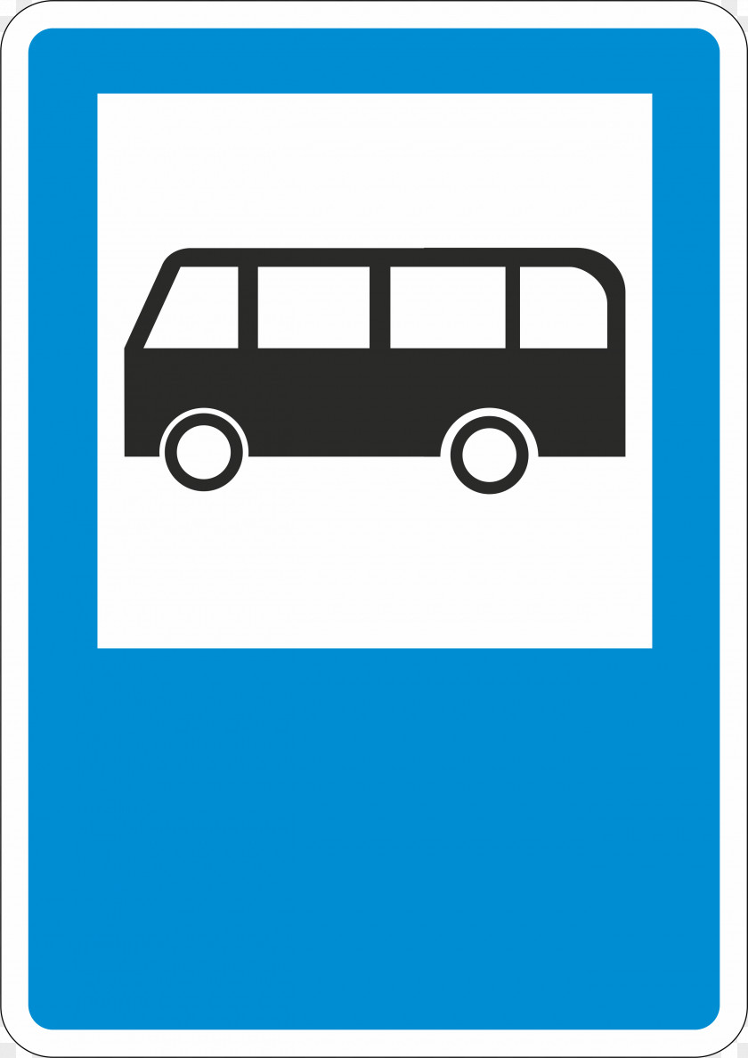 Bus Trolleybus Durak Sign Traffic Code PNG