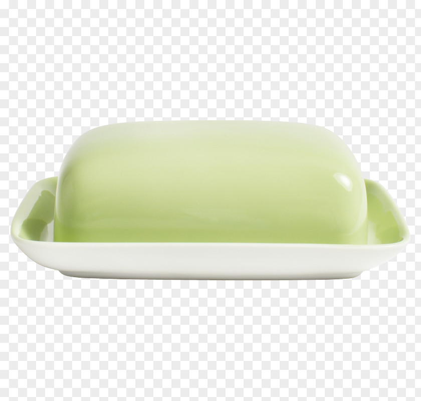 Butter Dishes Plastic Green Color PNG