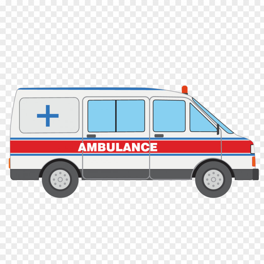 Cartoon Ambulance Icon PNG