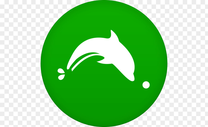 Dolphin Grass Leaf Symbol Sphere PNG