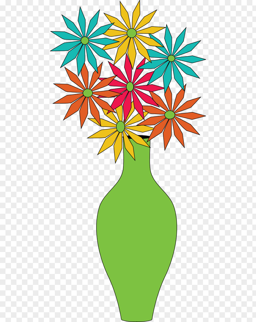 Flowers In A Vase Clipart Flower Clip Art PNG