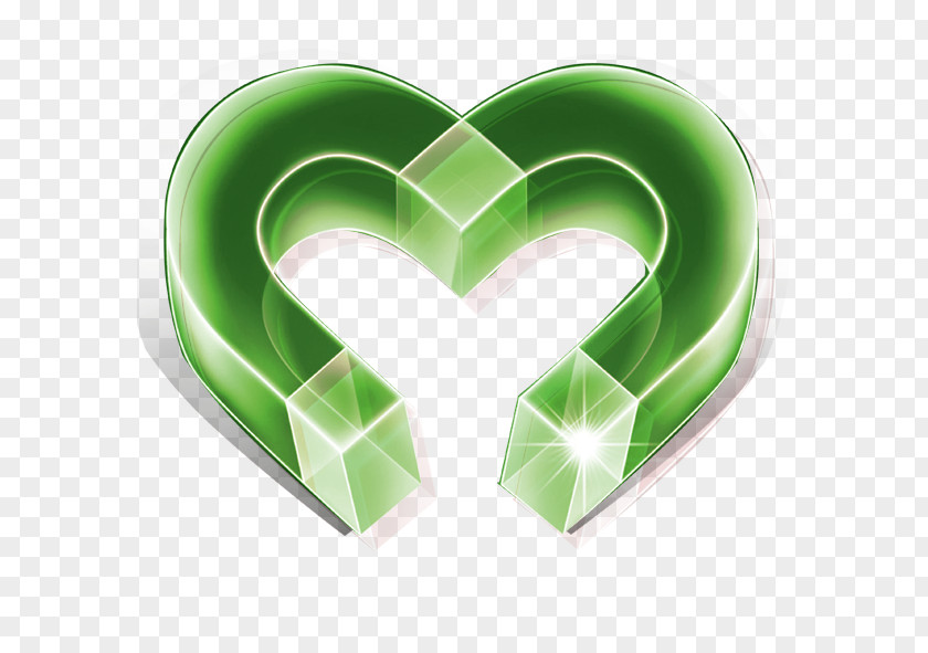 Green Heart Euclidean Vector Computer File PNG