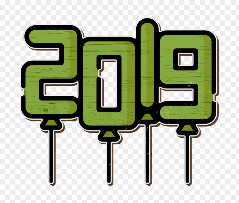 2019 Icon New Year PNG