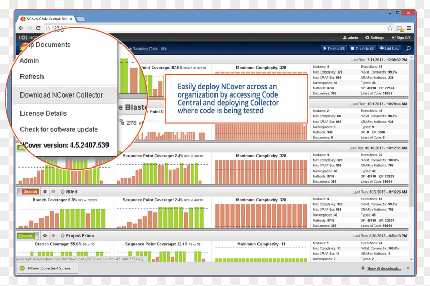 Computer Program Organization Web Page Screenshot PNG