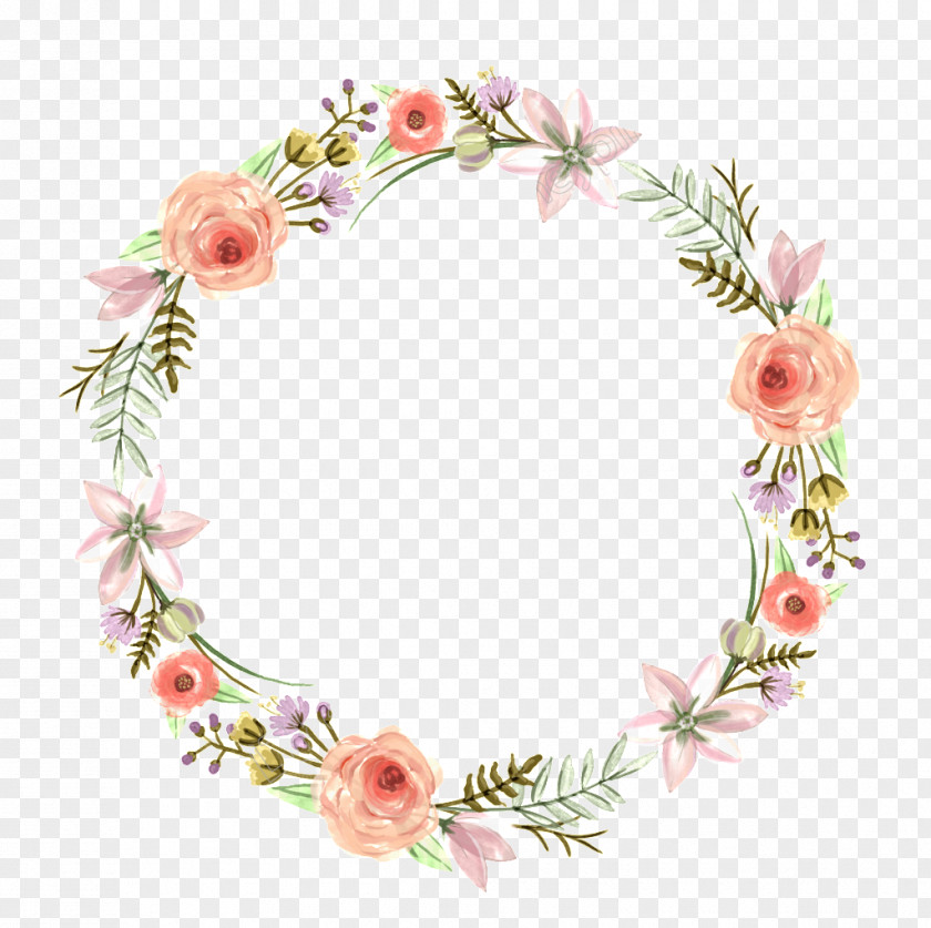 Flower Wedding Invitation Bridesmaid Wreath Floral Design PNG