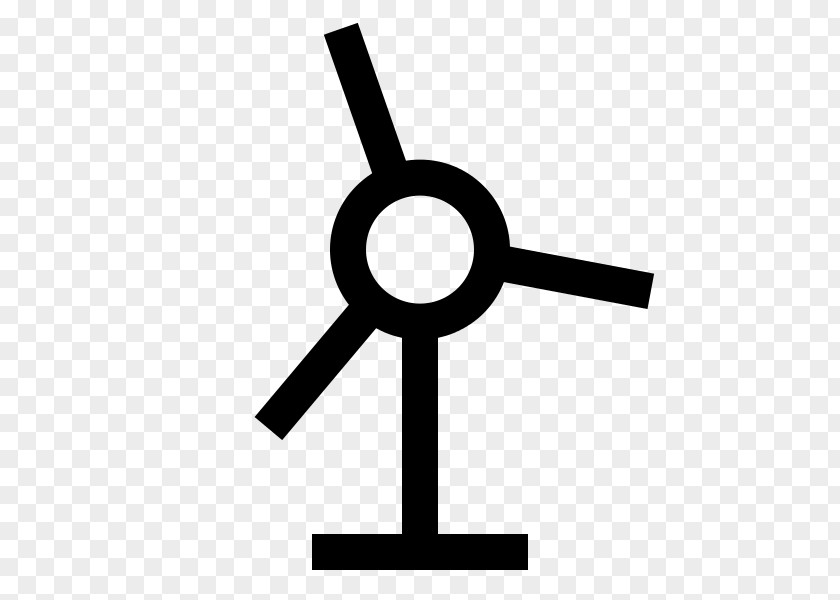 Map Windmill Wind Farm Symbolization Clip Art PNG