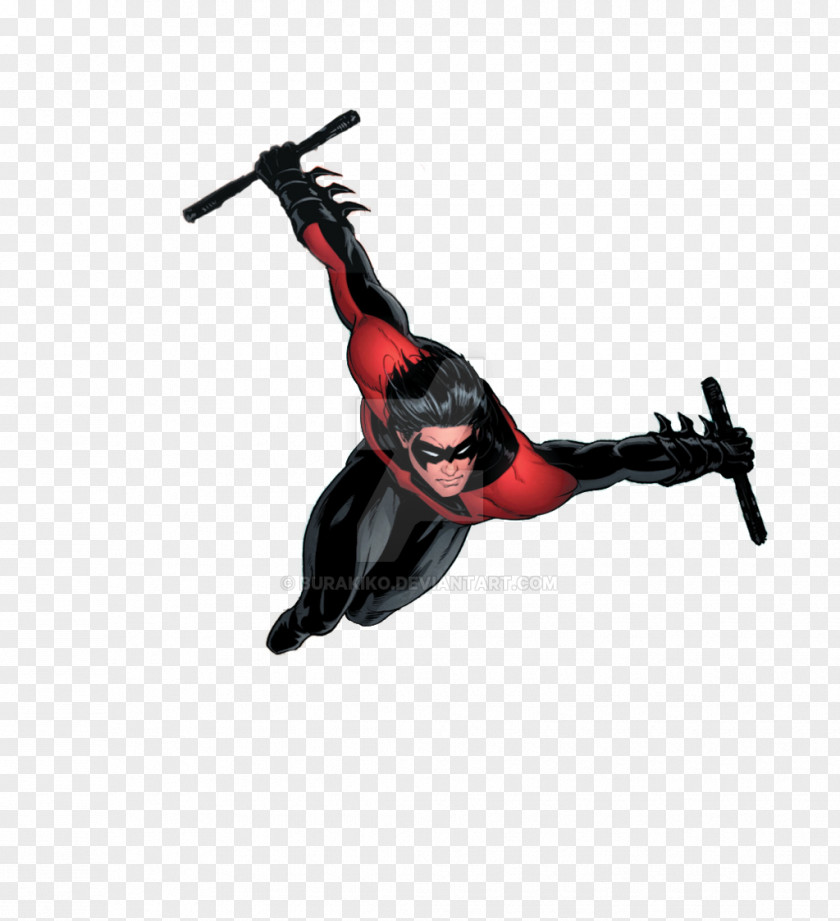 Nightwing Robin Starfire Red Hood Damian Wayne PNG