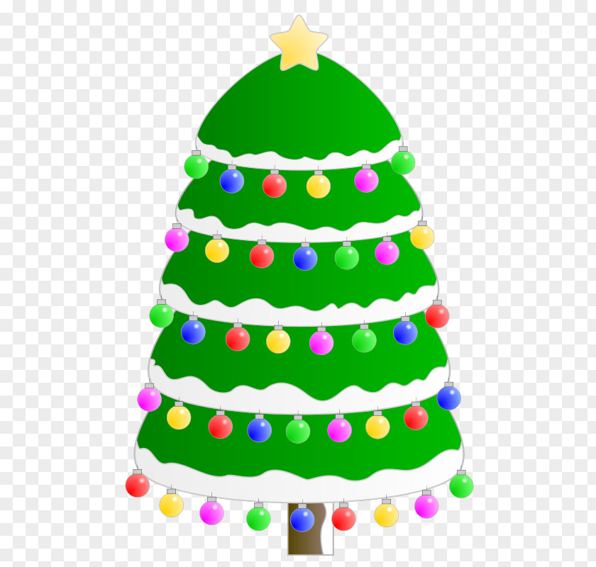 Christmas Tree Clip Art PNG