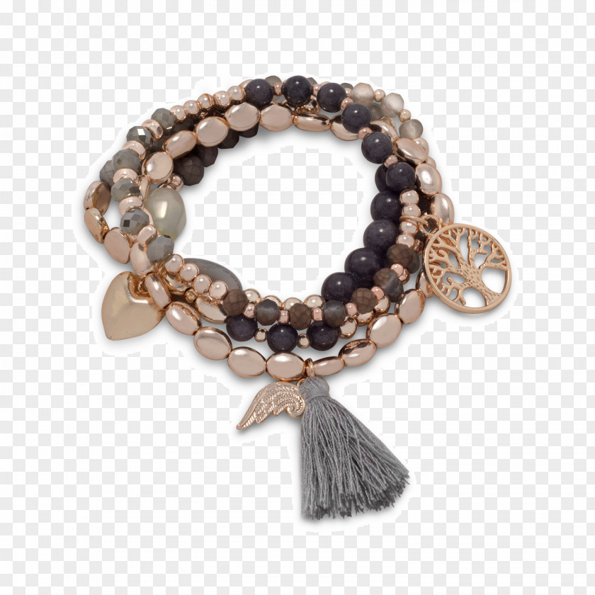 Gemstone Charm Bracelet Bead Earring PNG