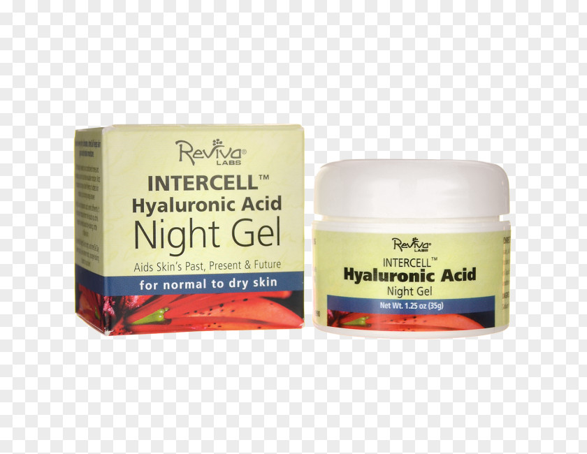 Hyaluronic Acid Cream Gel Night PNG