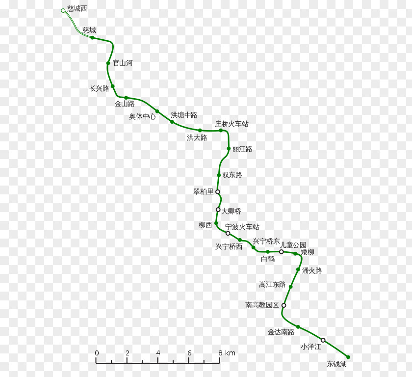 Ningbo Rail Transit Haishu District Cicheng Station Yinzhou District, PNG