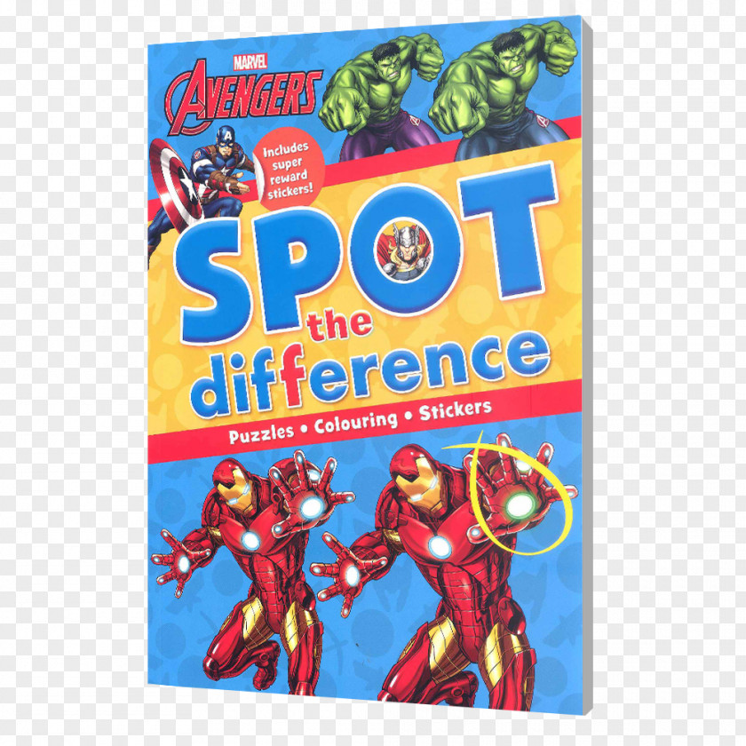 Spot The Difference Activity Book Adolescence Child Boy PNG