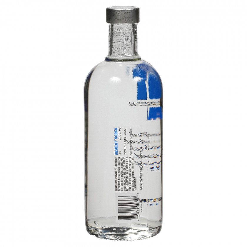 Vodka Distilled Beverage Absolut Alcoholic Drink PNG
