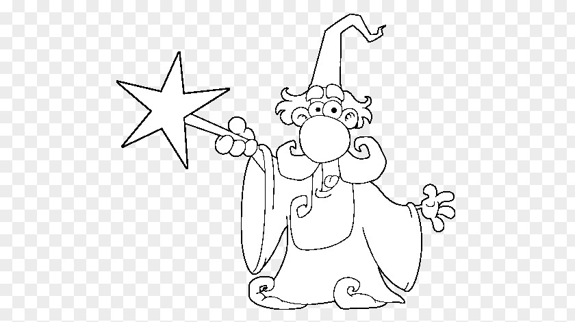 Witch Wand Drawing Coloring Book Magic PNG