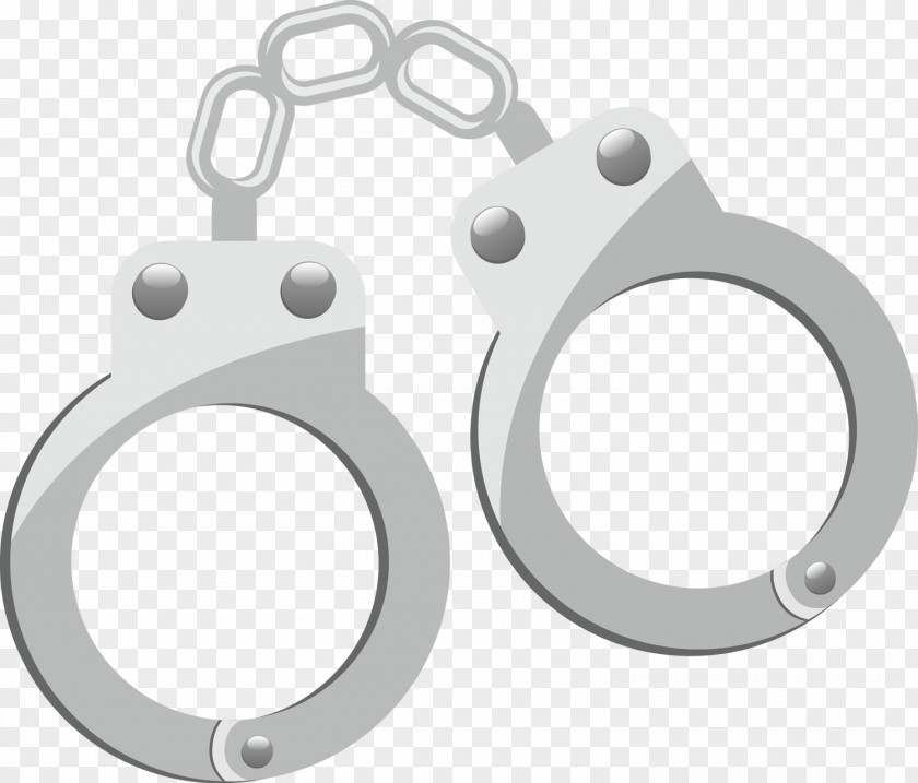 A Pair Of Handcuffs Criminal Law Police Lawyer Delict PNG