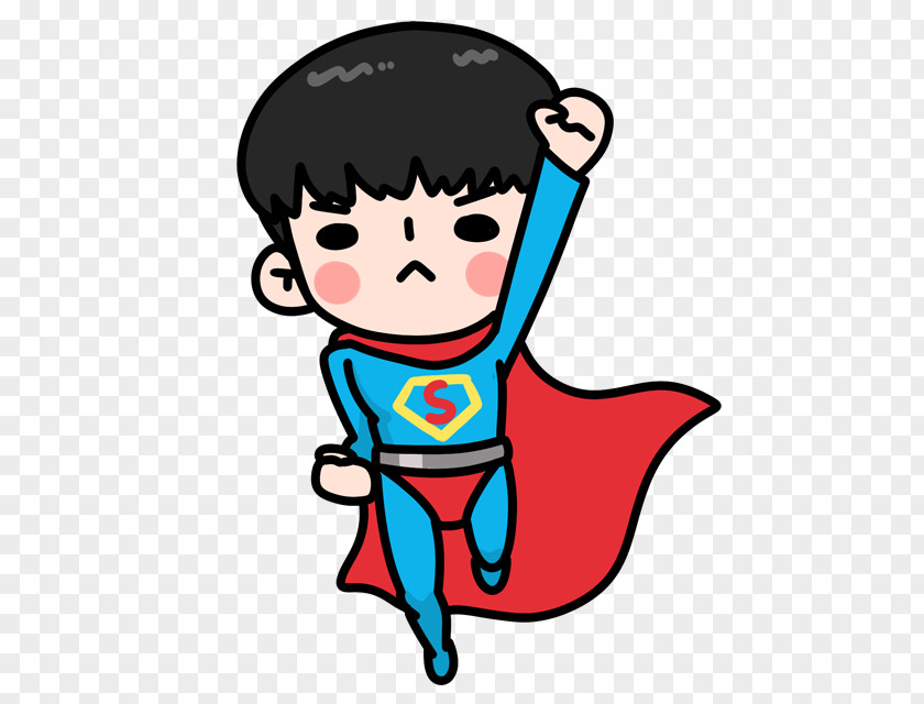 Cartoon Superman Latte China Taobao Sina Weibo PNG