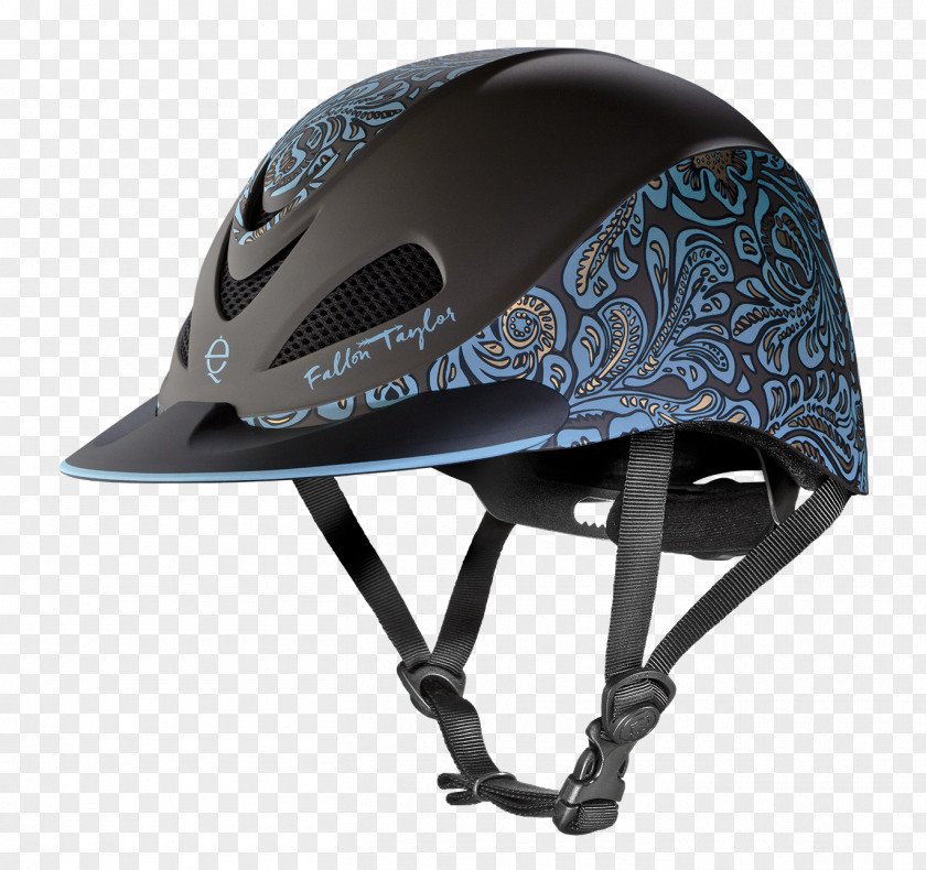 Continental Flowers Equestrian Helmets Horse Tack Trail Riding PNG