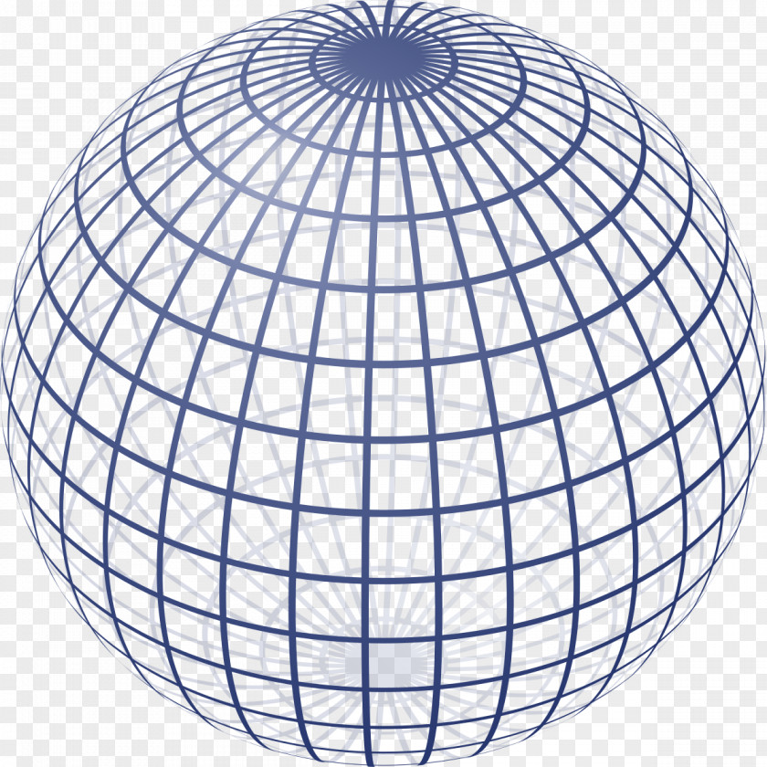 Shape Sphere Three-dimensional Space Website Wireframe Geometry PNG