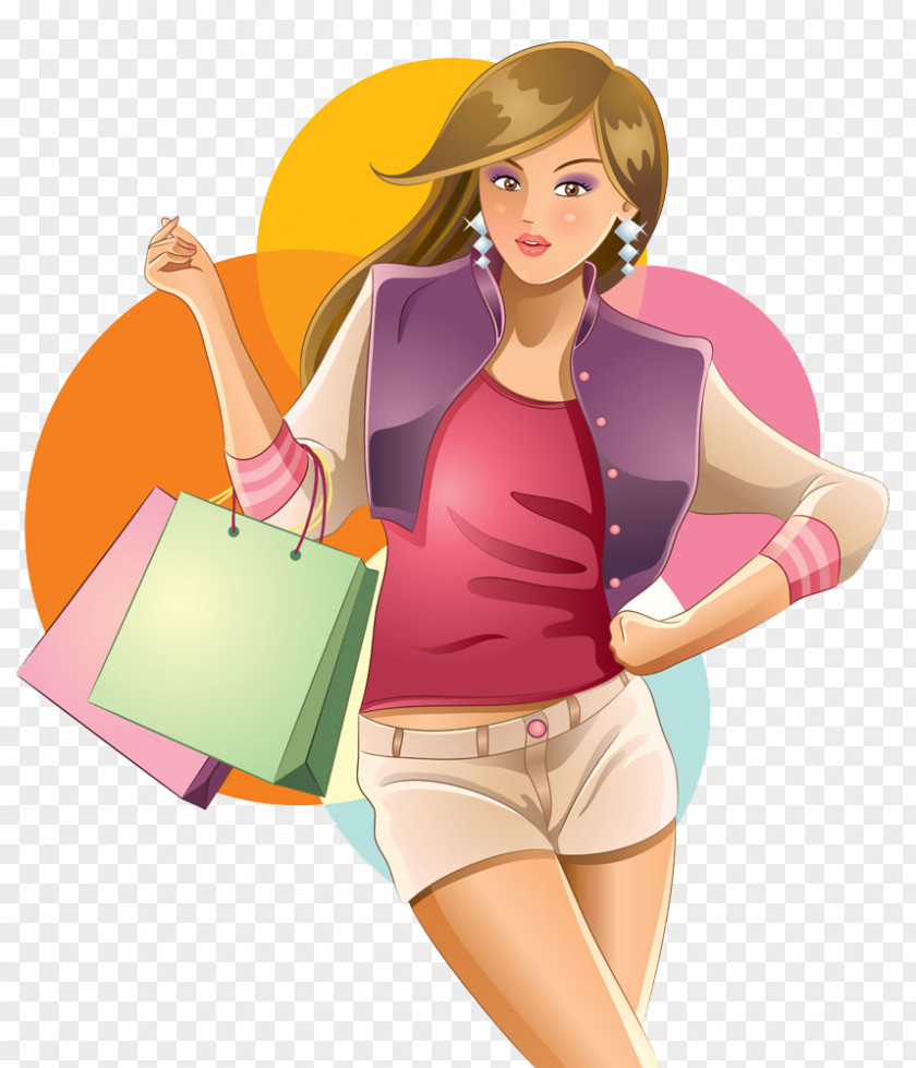 Shopping For Women Stock Photography Royalty-free Illustration PNG