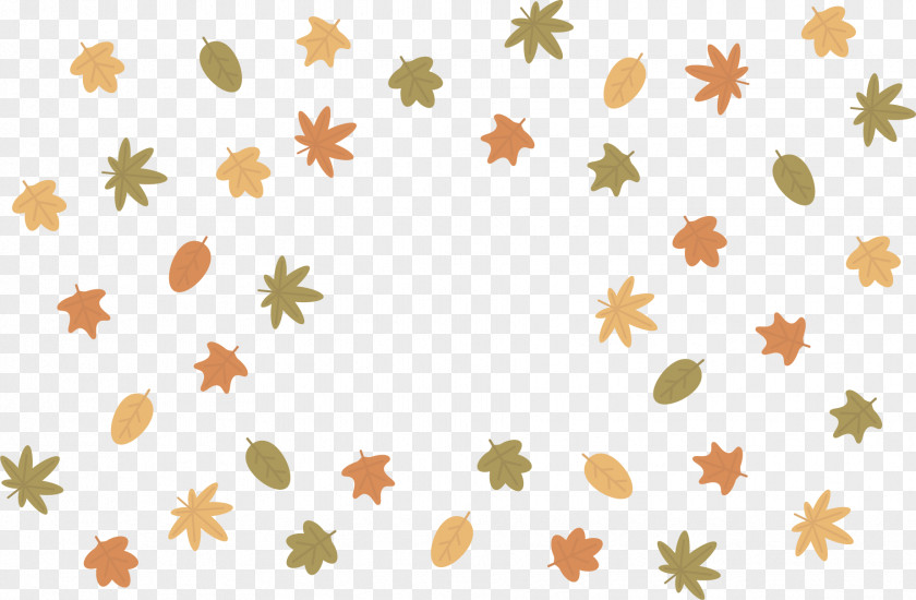Autumn Leaves Background Euclidean Vector Computer File PNG