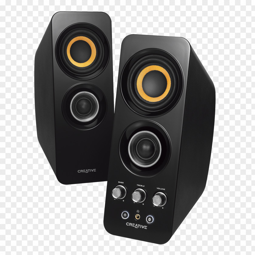Creative Computer Speakers Loudspeaker Wireless Speaker Technology Powered PNG
