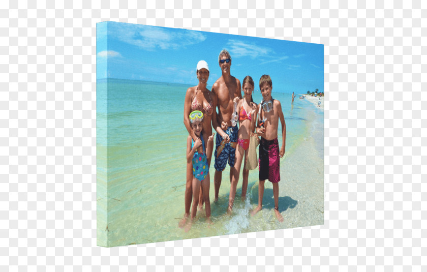 New Product Poster Vacation Sanibel Island Beach Family PNG