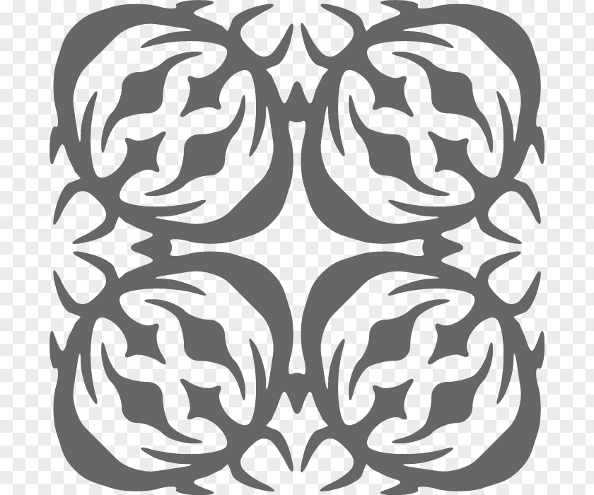 Simple Printable Kaleidoscope Designs. PNG