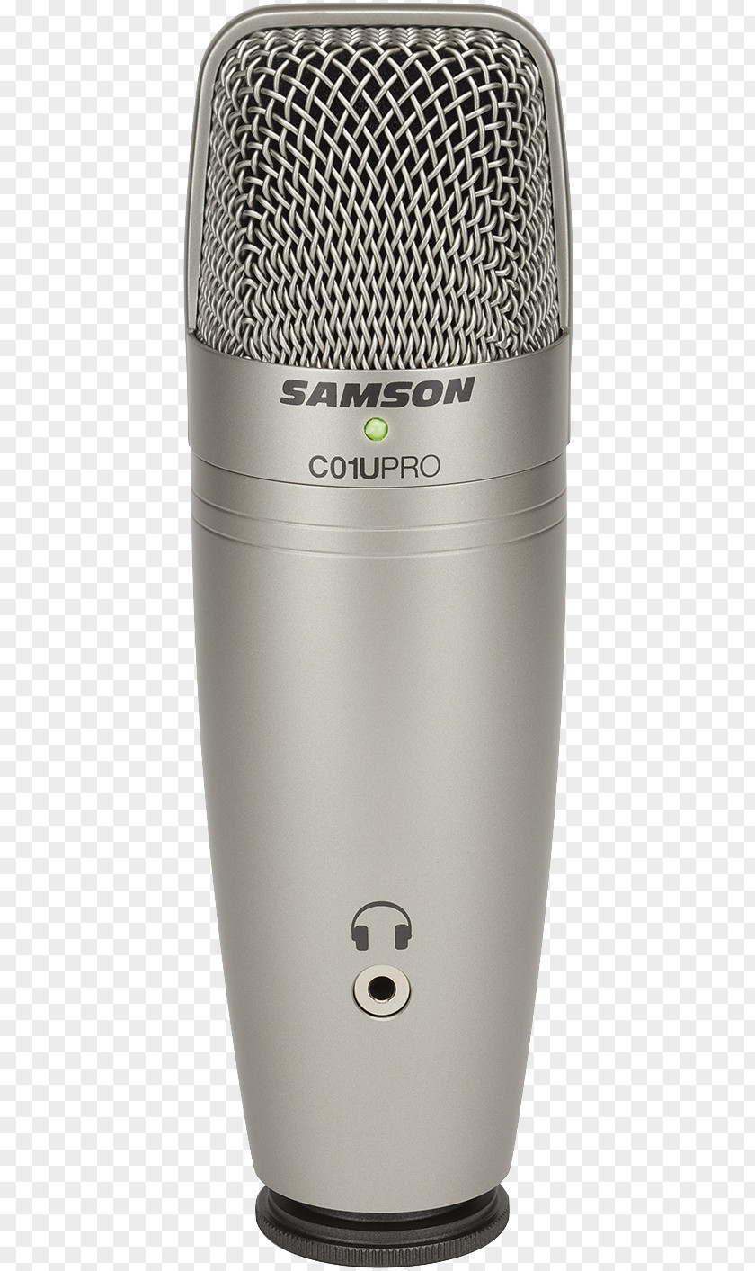 Condenser Mic Microphone Samson C01U Pro Recording Studio Condensatormicrofoon USB PNG