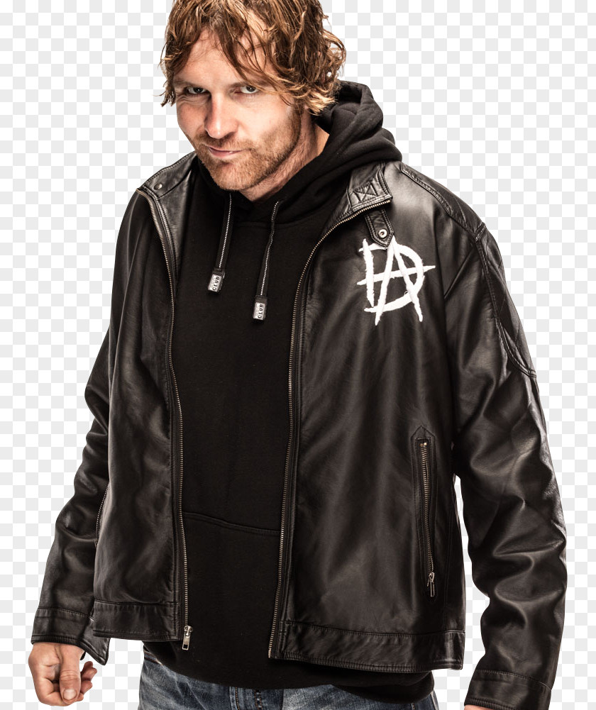 Dean Ambrose: The Rising Star WWE Professional Wrestler Leather Jacket PNG jacket, wwe clipart PNG