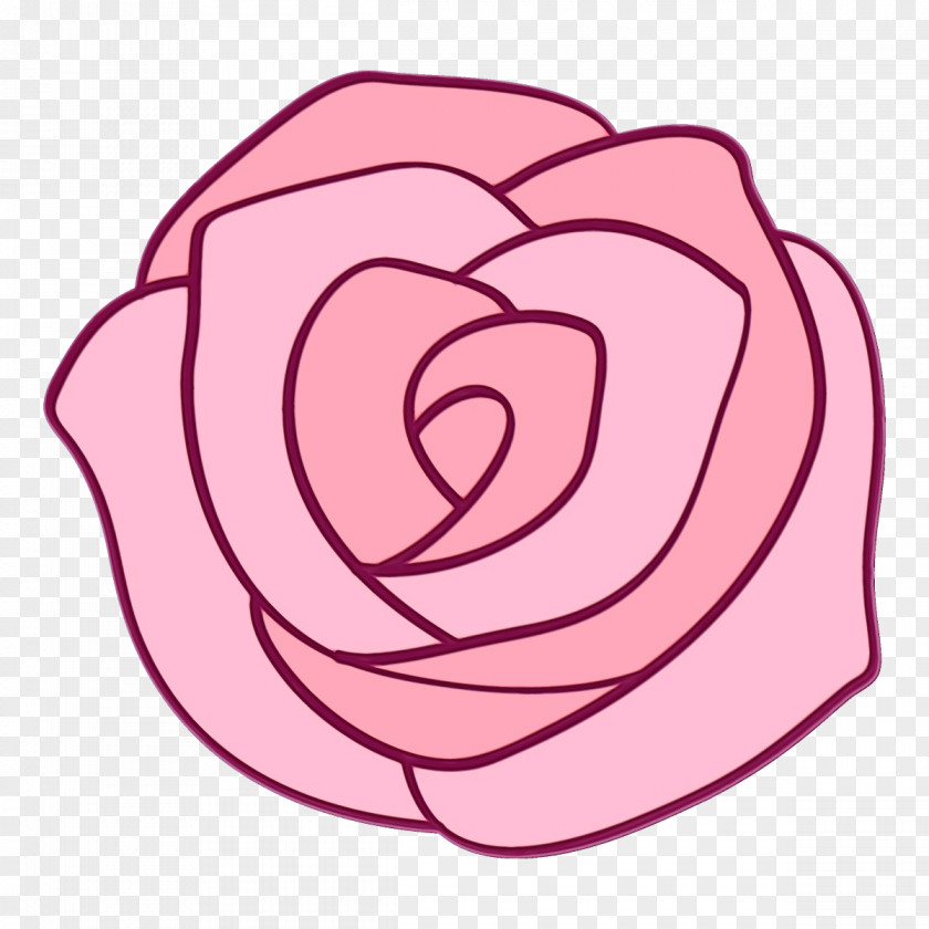 Flower Heart Garden Roses PNG