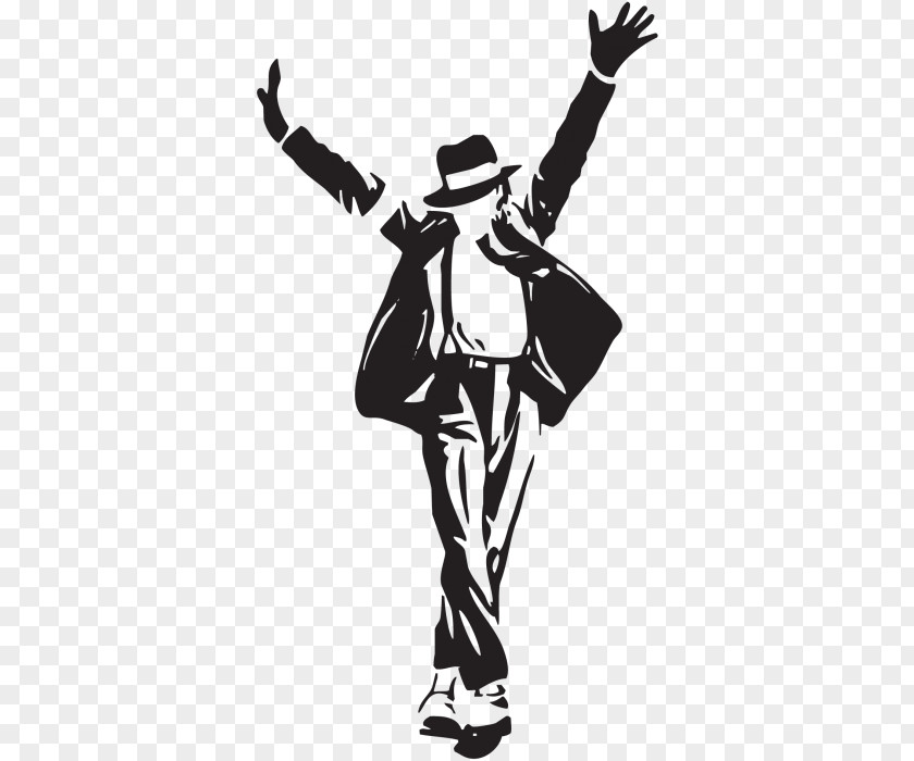 Michael Jackson The Ultimate Collection Drawing Wall Decal Sticker Black Or White Image PNG