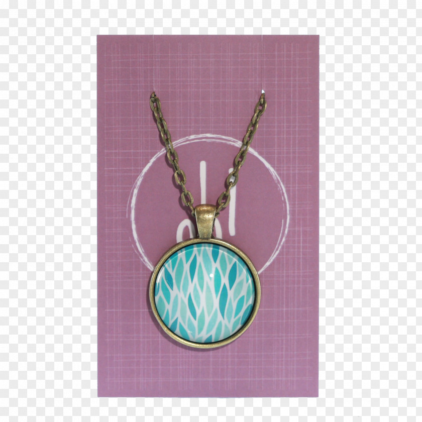 Necklace Charms & Pendants Vase With Pink Flowers Turquoise Glass PNG